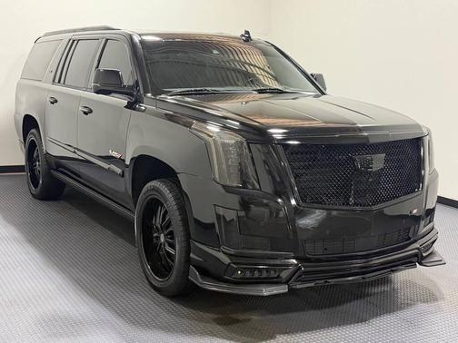 Black 2015 Cadillac Escalade ESV Platinum