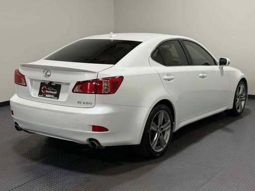 White 2013 Lexus IS 250 Base