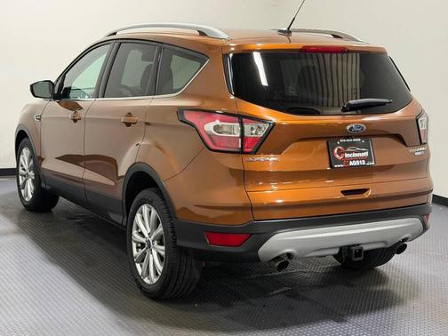 Orange 2017 Ford Escape Titanium