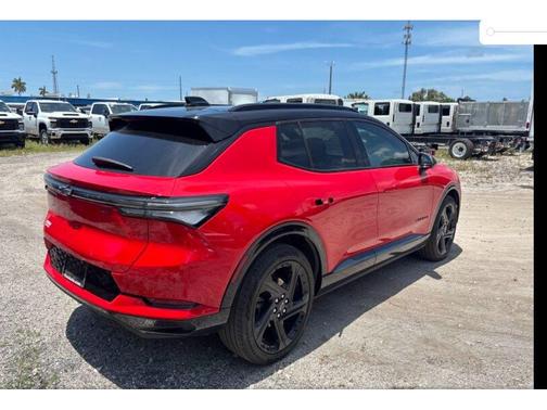 Red 2024 Chevrolet Equinox EV RS