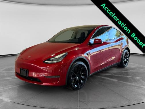 Red Multi 2020 Tesla Model Y Long Range