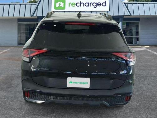 Fusion Orange 2025 Kia Sportage Plug-In Hybrid X-Line