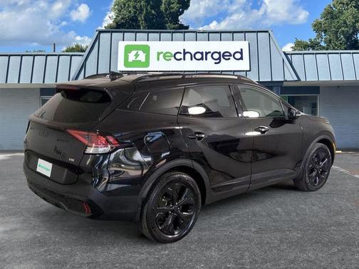 Fusion Orange 2025 Kia Sportage Plug-In Hybrid X-Line