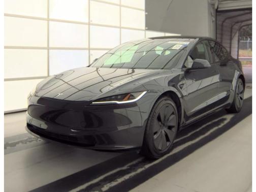 Stealth Gray 2025 Tesla Model 3 Long Range
