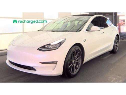 Pearl White Multi 2018 Tesla Model 3 Long Range