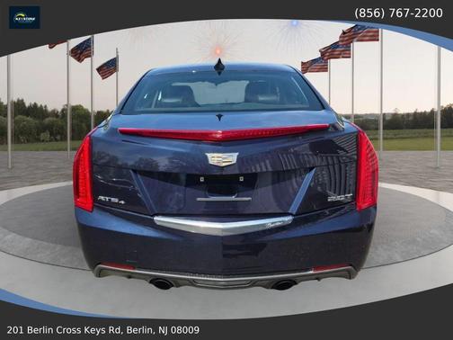 Blue 2015 Cadillac ATS 2.0L Turbo