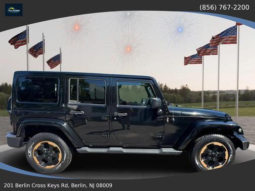 Black Clearcoat 2014 Jeep Wrangler Unlimited Dragon Edition