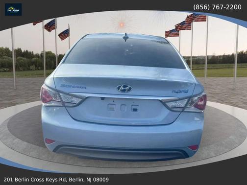 Blue Sky Metallic 2013 Hyundai SONATA Hybrid Base