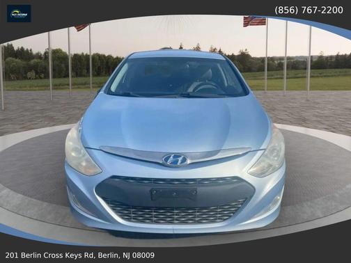 Blue Sky Metallic 2013 Hyundai SONATA Hybrid Base