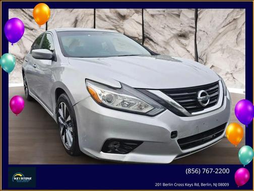 Brilliant Silver 2017 Nissan Altima 2.5 SV Sedan