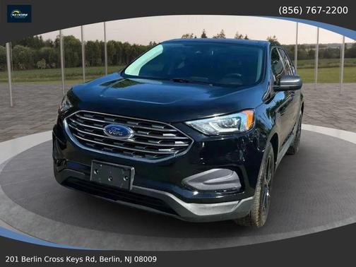 Agate Black Metallic 2021 Ford Edge SE