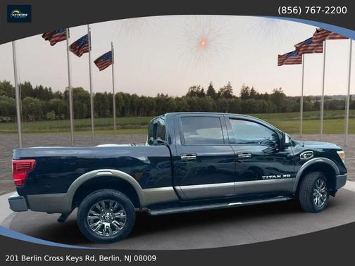 Magnetic Black 2016 Nissan Titan XD Platinum Reserve