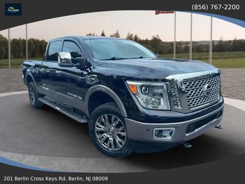 Magnetic Black 2016 Nissan Titan XD Platinum Reserve