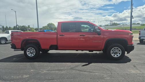 Red Hot 2026 Chevrolet Silverado 3500 Crew Cab, Long Bed, WT Dual Rear Wheel, RWD