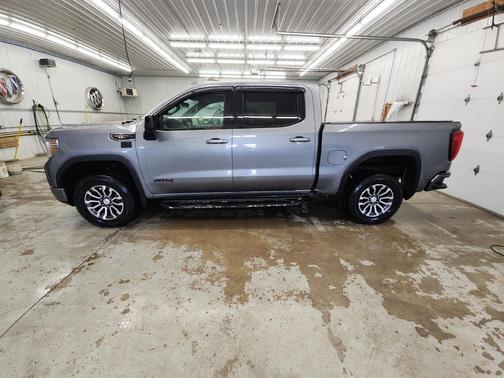 Satin Steel Metallic 2021 GMC Sierra 1500 AT4