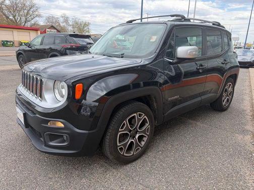 Black 2015 Jeep Renegade Limited