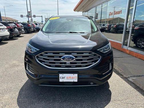 Agate Black Metallic 2019 Ford Edge Titanium