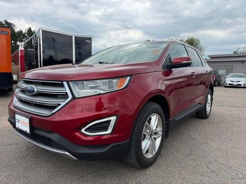 Ruby Red Metallic 2017 Ford Edge SEL