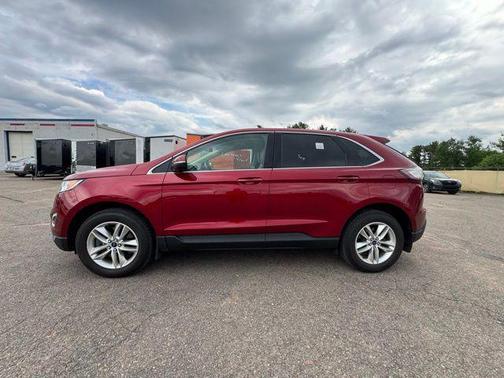 Ruby Red Metallic 2017 Ford Edge SEL
