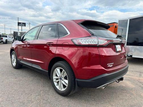 Ruby Red Metallic 2017 Ford Edge SEL