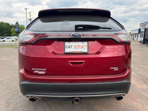 Ruby Red Metallic 2017 Ford Edge SEL