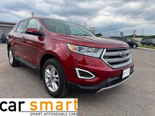 Ruby Red Metallic 2017 Ford Edge SEL