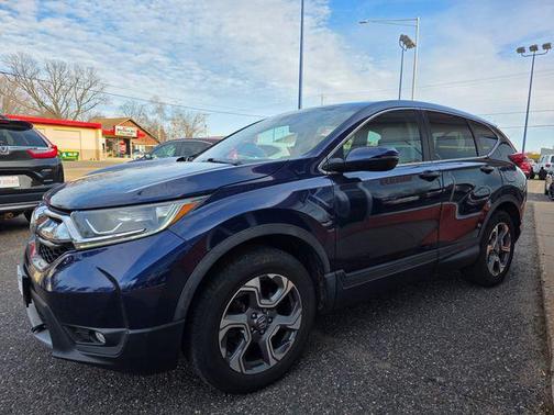 Obsidian Blue Pearl 2017 Honda CR-V EX-L