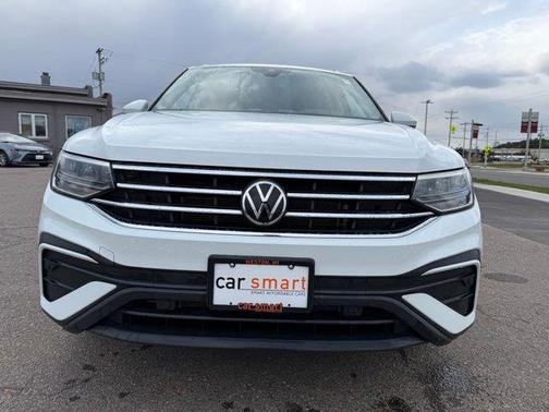 White 2022 Volkswagen Tiguan 2.0T SE 4MOTION