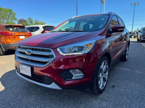 Ruby Red Metallic 2017 Ford Escape Titanium