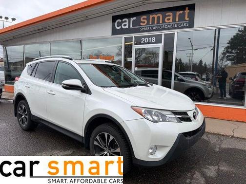 Blizzard Pearl 2015 Toyota RAV4 Limited