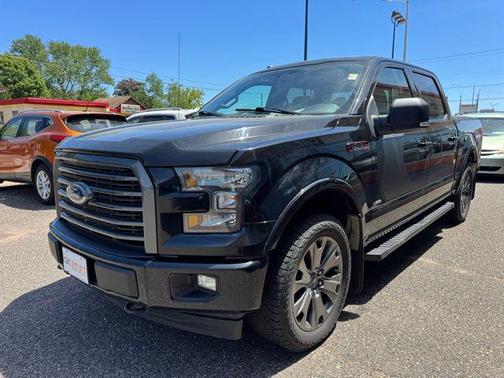 Shadow Black 2017 Ford F-150 XLT