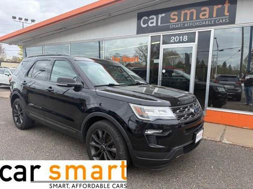 Shadow Black 2018 Ford Explorer XLT