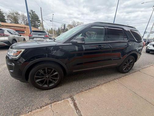 Shadow Black 2018 Ford Explorer XLT