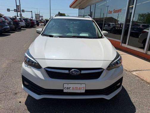 Crystal White Pearl 2022 Subaru Impreza Premium