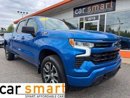 Blue 2022 Chevrolet Silverado 1500 RST