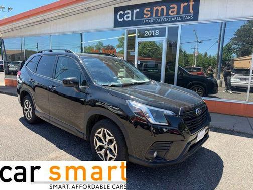 Crystal Black Silica 2022 Subaru Forester Premium