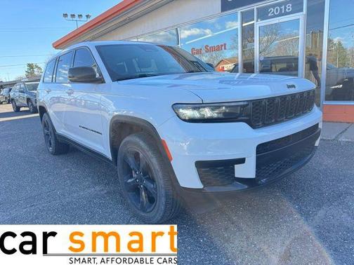 Bright White Clearcoat 2021 Jeep Grand Cherokee L Altitude