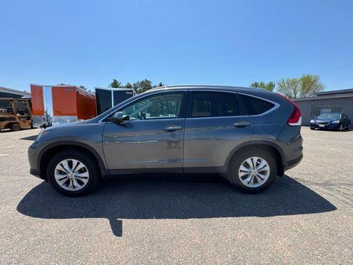 Gray 2013 Honda CR-V EX-L