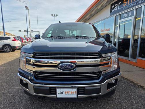 Blue 2020 Ford F-150 Lariat