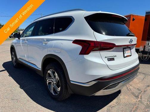 Quartz White 2021 Hyundai SANTA FE SEL 2.4