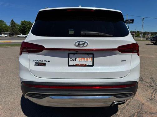 Quartz White 2021 Hyundai SANTA FE SEL 2.4