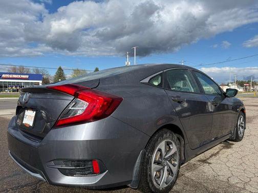 Modern Steel Metallic 2019 Honda Civic LX