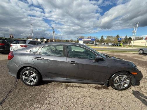 Modern Steel Metallic 2019 Honda Civic LX