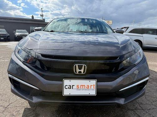 Modern Steel Metallic 2019 Honda Civic LX