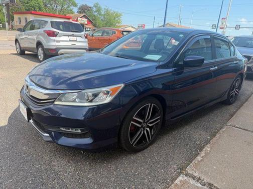 Obsidian Blue Pearl 2016 Honda Accord Sport