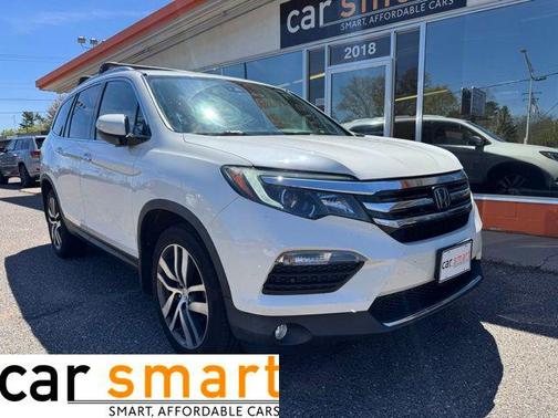 White Diamond Pearl 2017 Honda Pilot Elite