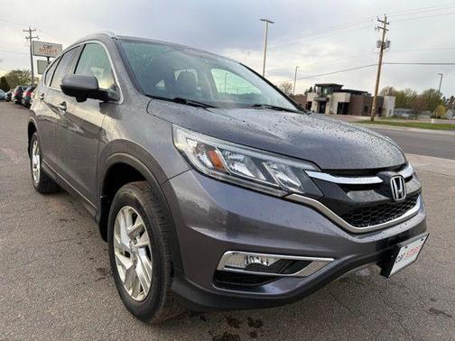 Gray 2015 Honda CR-V EX-L