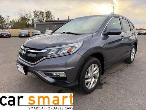 Gray 2015 Honda CR-V EX-L