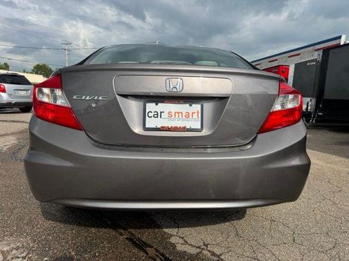 Gray 2012 Honda Civic LX
