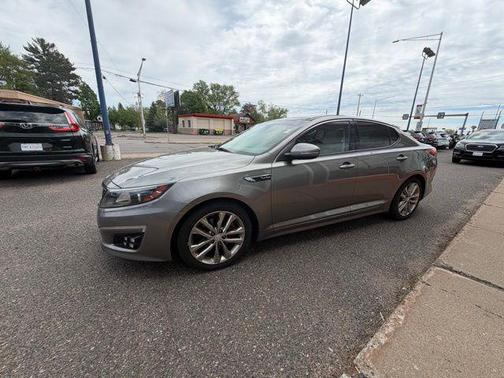 Titanium Silver 2014 Kia Optima SXL Turbo